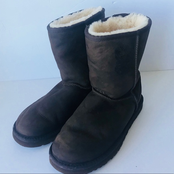 UGG Shoes - UGG Woman’s suede Brown boots size 8